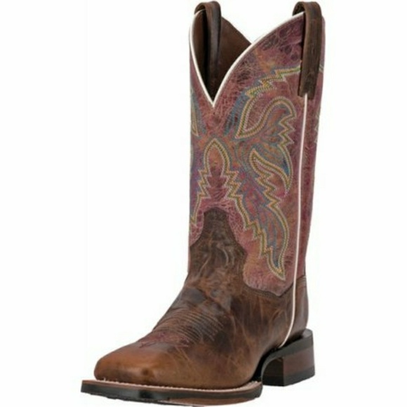 💥SOLD💥 Dan Post Teron Square-Toed Boots - Picture 1 of 5